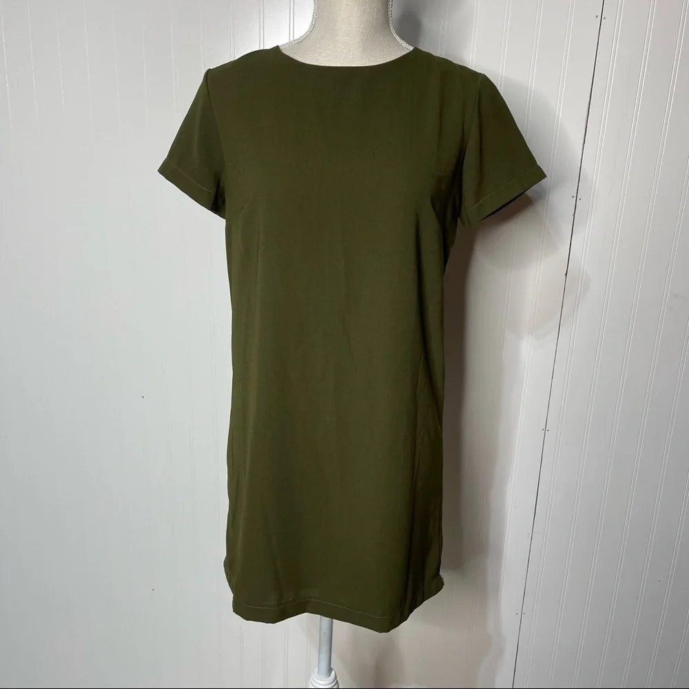 Lulus | Olive Dress - Picture 1 of 4
